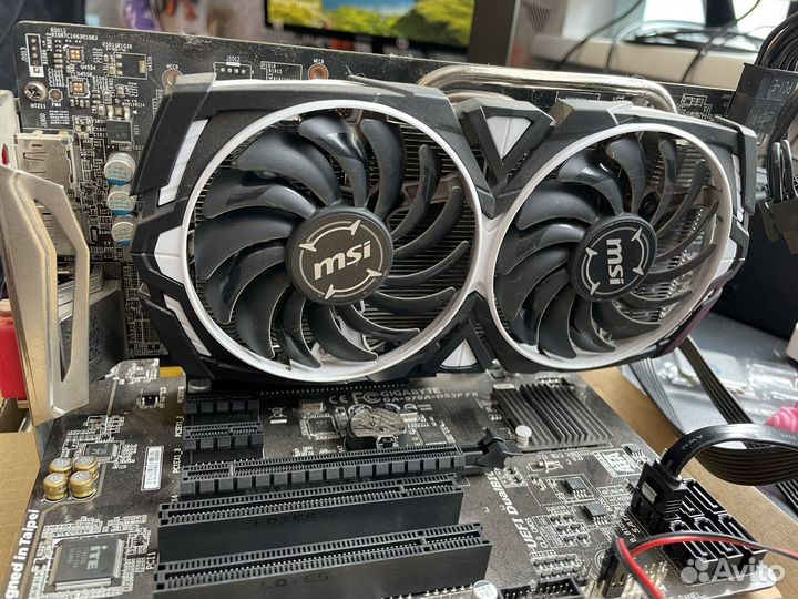 Видеокарта rx580 8gb