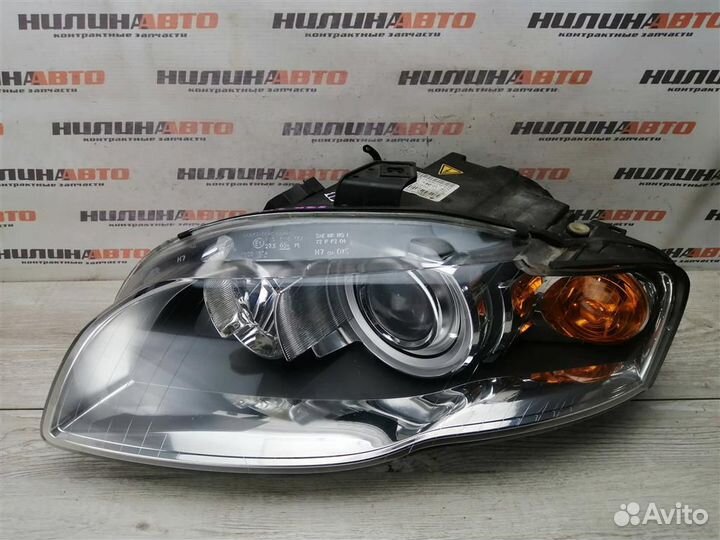 Фара левая Ауди А4 Б7 Ксенон