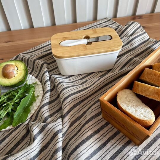 Масленка керамическая в стиле Zara Home