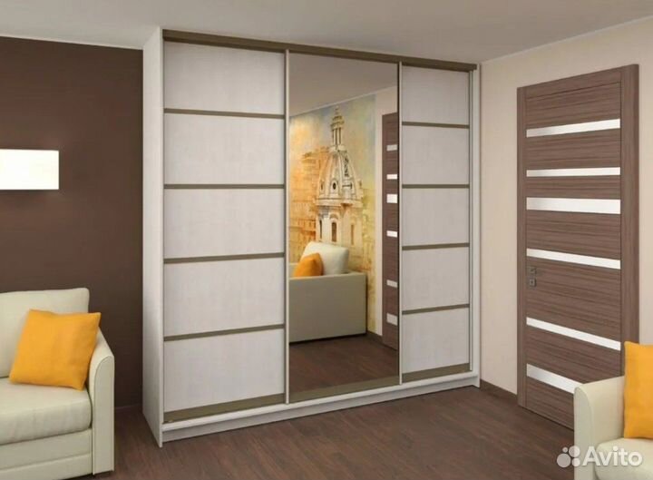 Встроенный шкаф доставка установка