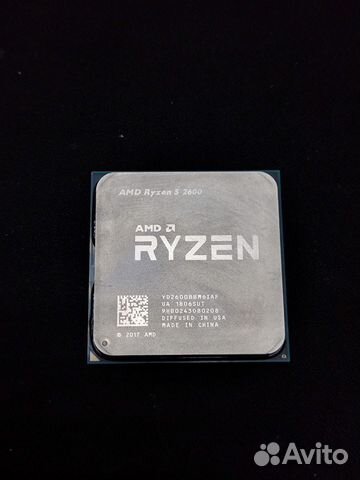 Процессор AMD Ryzen 5 2600 AM4 купить в Перми | Электроника | Авито