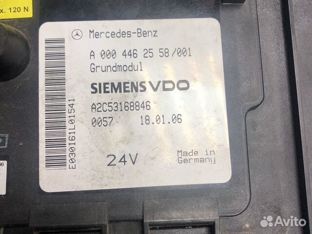 Блок Grundmodul Mercedes Actros A0004462558