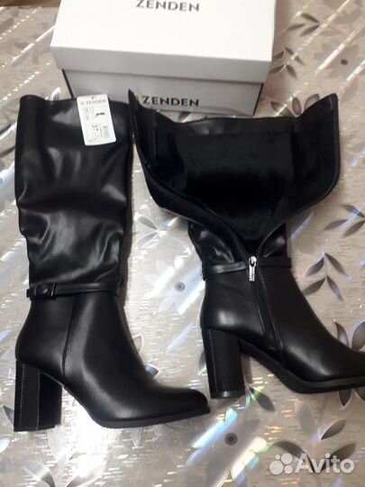 Сапоги женские зимние и осенние 37размер