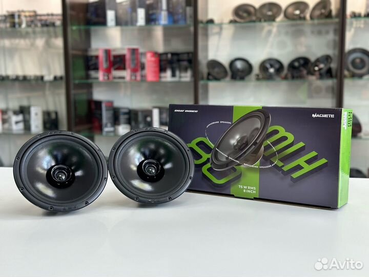 Динамики широкополосные 20 см machete MLH-80