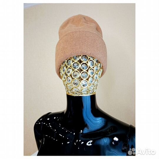 Шапка вязаная женская