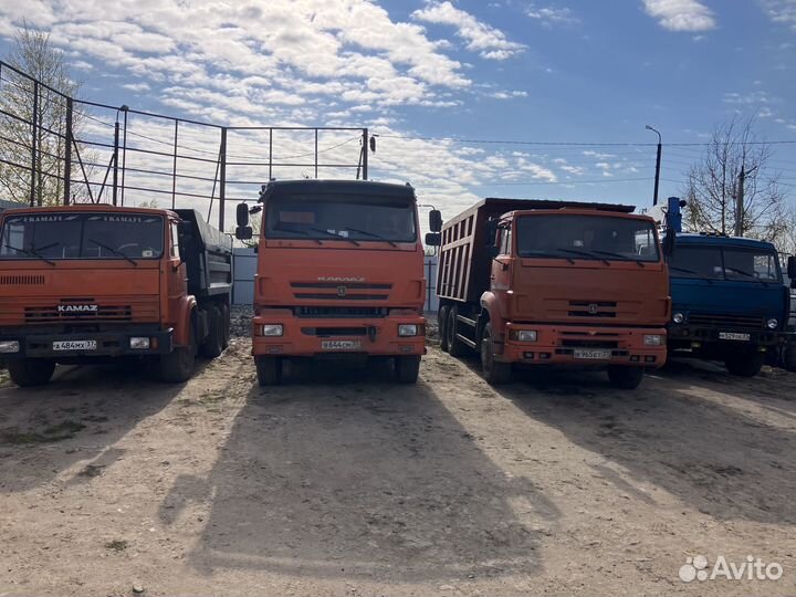 Услуги камаз самосвал