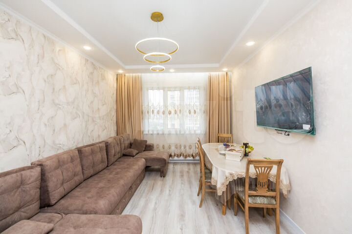 3-к. квартира, 70,9 м², 17/24 эт.