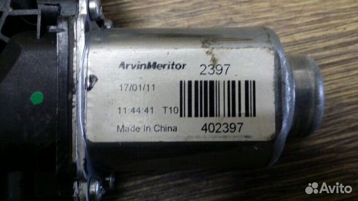 Стеклоподъемник задний правый Hyundai Solaris RB