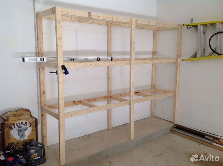 Стеллажи для кладовки, гаража, магазина