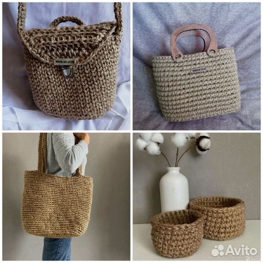 Изделия из джута под заказ