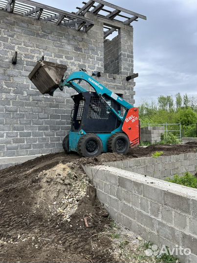 Аренда мини погрузчик Bobcat-Бобкет