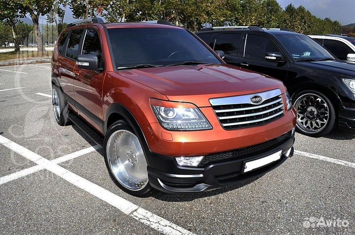 Накладка переднего бампера Ixion KIA Mohave