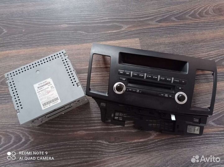 Штатная магнитола Mitsubishi Lancer X