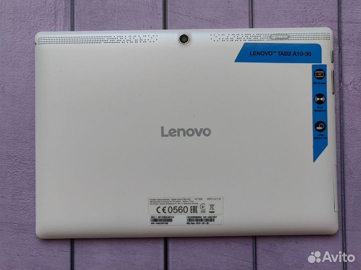 Планшет Lenovo tab2 a10-30