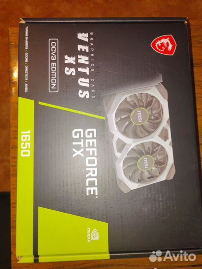 Видеокарта GTX 1650 4gb