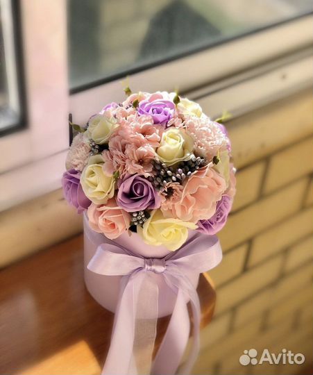 Букет Мыльных Роз 35шт