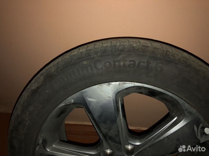 Колеса летние на Опель Мокка (на литых дисках)