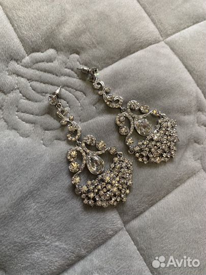 Серьги вечерние