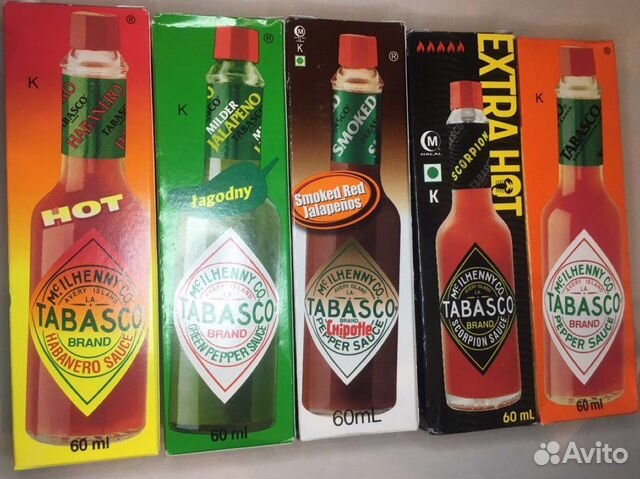 Tabasco в ассортименте