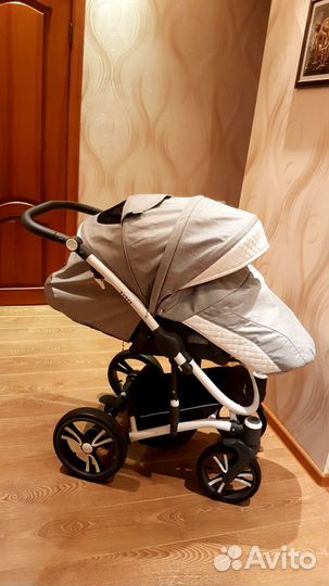 Коляска 2 в 1 Bebetto tito chanel лёгкая