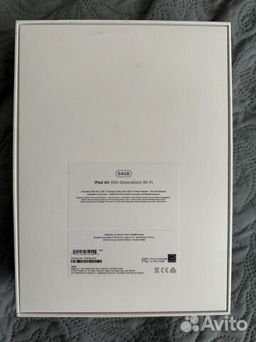 iPad Air 2022 64gb Wi-Fi Purple объявление продам