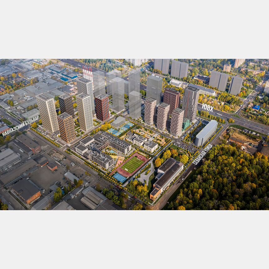 Квартира-студия, 19,8 м², 20/23 эт.