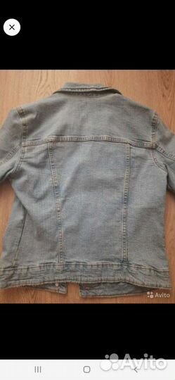 Джинсовая куртка bershka