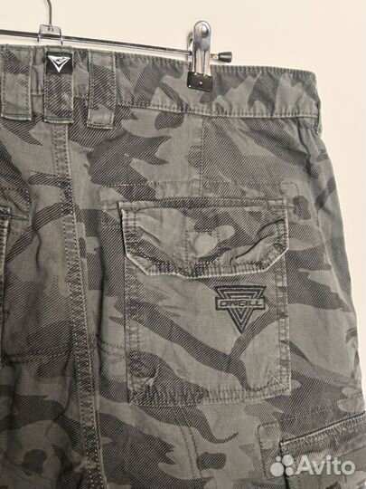 Шорты Карго камуфляж 48р 100 %хлопок