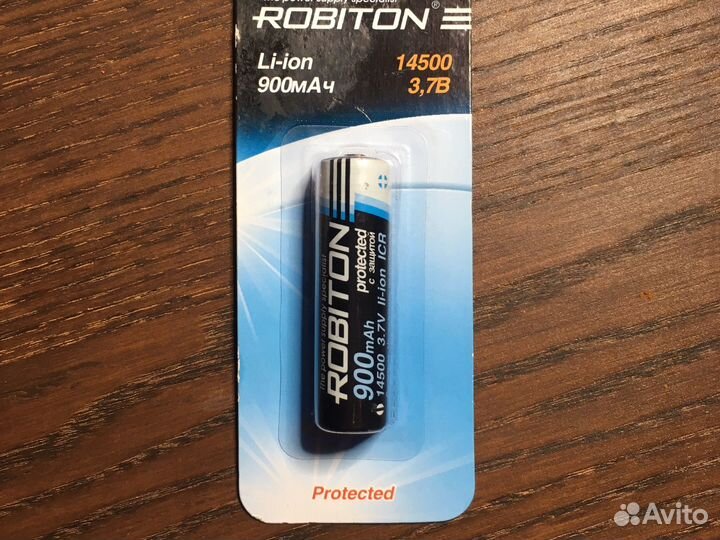 Аккумулятор Robiton 14500 3.7v