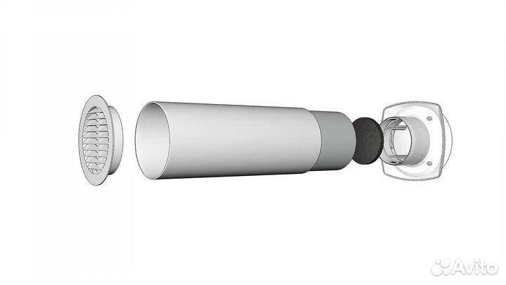 Клапан приточной вентиляции эра-10,5кп1