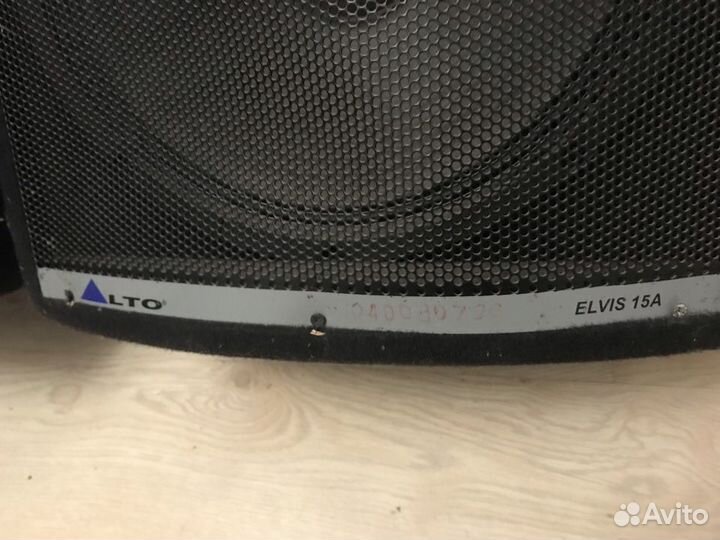 Концертный комплект alto elvis активный за пару