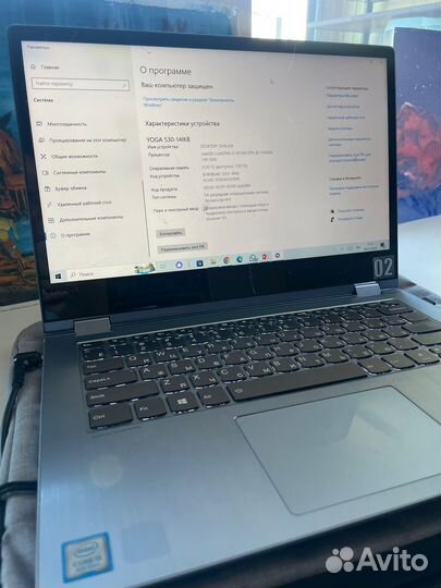 Ультрабук Lenovo yoga 530-14ikb