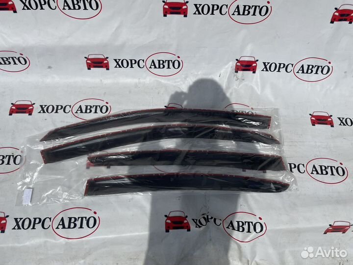 Дефлекторы на KIA RIO 4 поколения