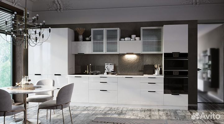 Кухня пластик