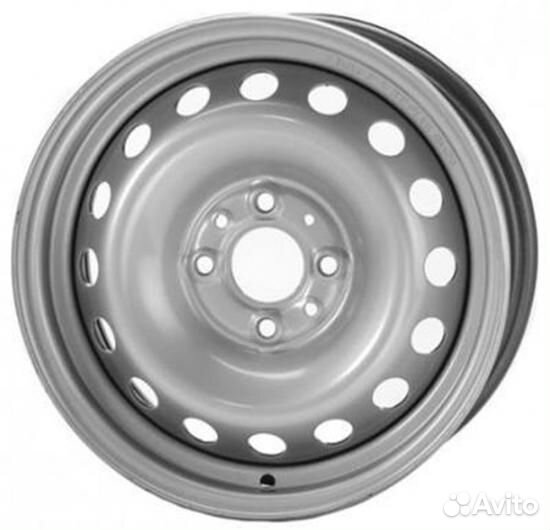 Trebl 8114 6x15 4x100 ET 48 Dia 54.1 (silver)