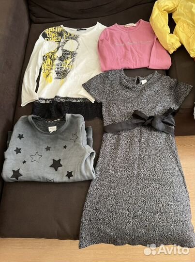 Детские вещи пакетом для девочек 122 128