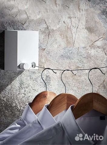 Сушилка для белья потолочная настенная 1 струна