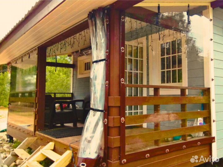 Мягкие окна,шторы пвх