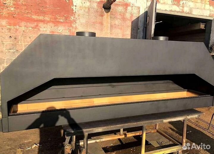 Мангал с дымоотведением Закрытый