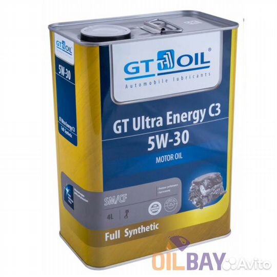 Масло моторное GT ultra energy C3 5W-30 4Л