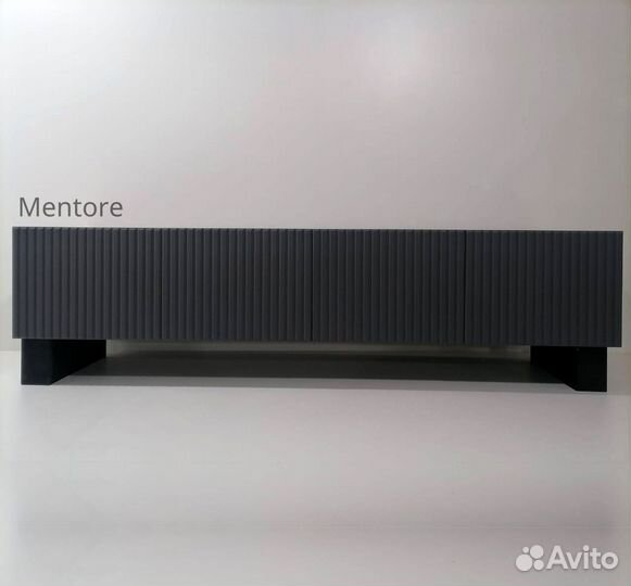 Тумба тв Bravo / вертикаль / графит / 180х40х30 см