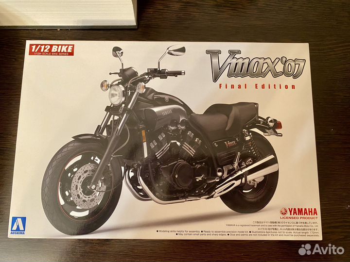 Сборная модель 1 12 Yamaha V Max (кувалда)