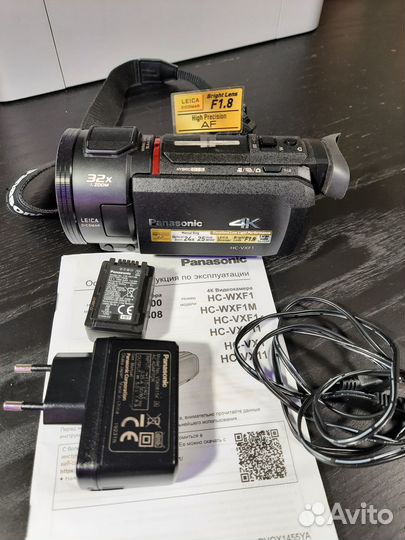 Цифровая видеокамера panasonic hc-vxf1