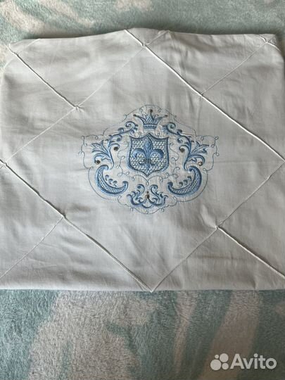 Комплект в детскую кроватку с бортиками, сатин