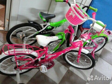 18 дюймов колеса велосипед девочке привезу