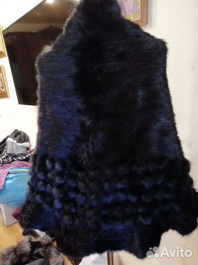 Палантин из норки, горжетка, платок