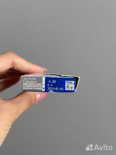 Линзы acuvue oasys 6.0