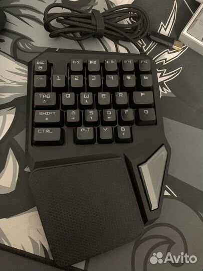 Игровая клавиатура Delux T9Pro RGB Кейпад