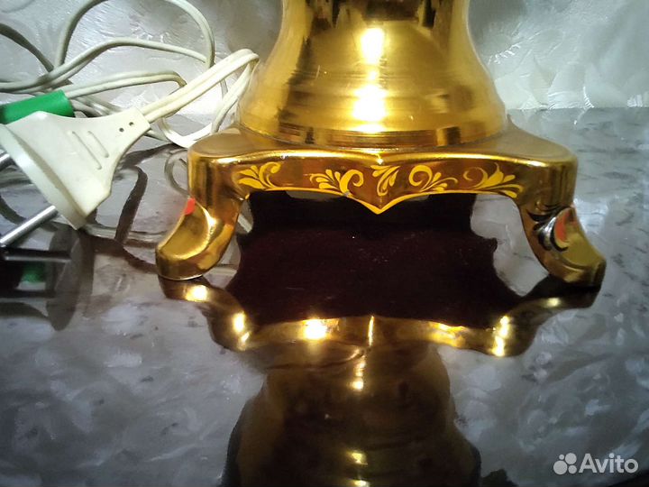 Самовар электрический 1978г. СССР. Хохлома. 2,5л