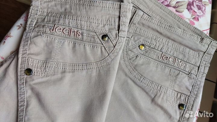 Брюки-капри jeans talace р-р 56